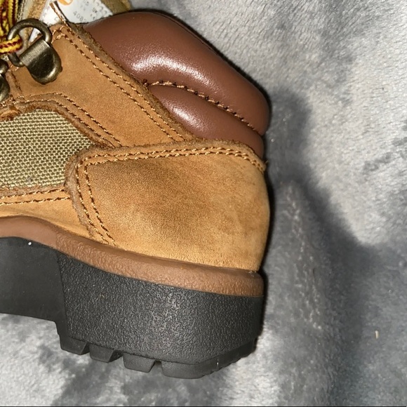 Timberland Field Boots Infant Toddler Size 5 Brown Nubuck - Picture 4 of 11